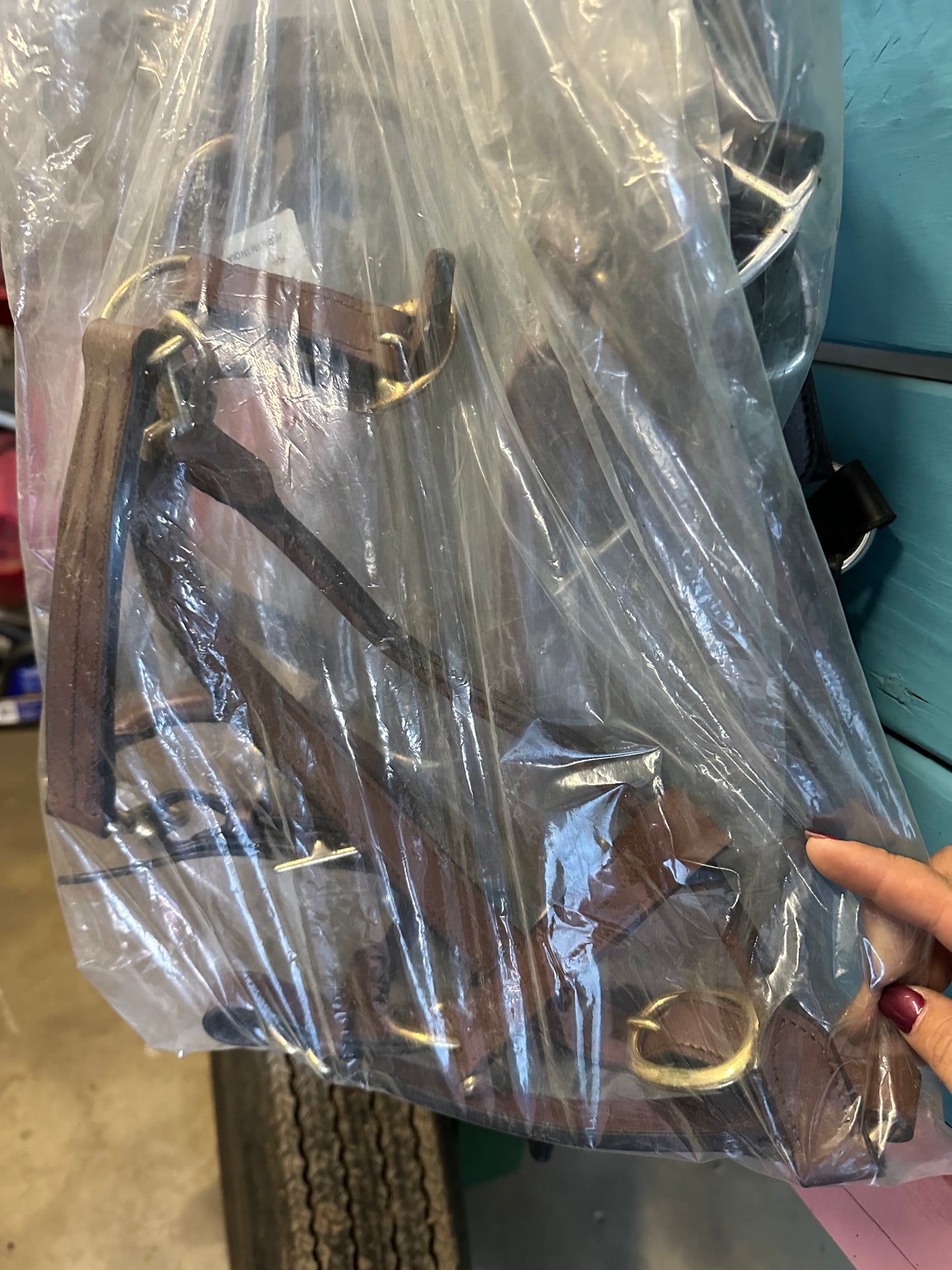 Leather halters