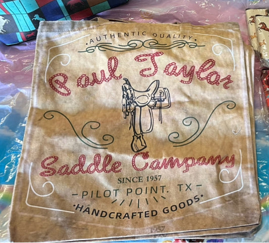 Burlap tote bags