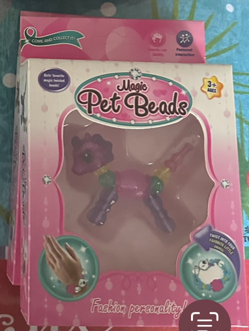 Horse pet beads